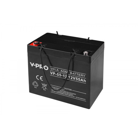 Akumulator AGM VPRO 12V 55 Ah