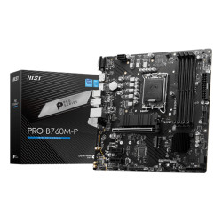 MSI PRO B760M-P motherboard...