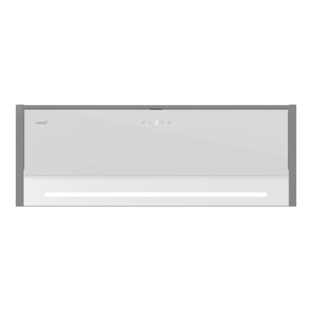 CATA | Hood | RENOVA PURE AIR MNV90 GWH | Canopy | Width 90 cm | Mechanical control | LED | Stainless steel