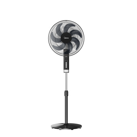 Midea MFS402M0BPK | Stand Fan | 50 W | Diameter 40 cm | Number of speeds 3 | Oscillation | Black