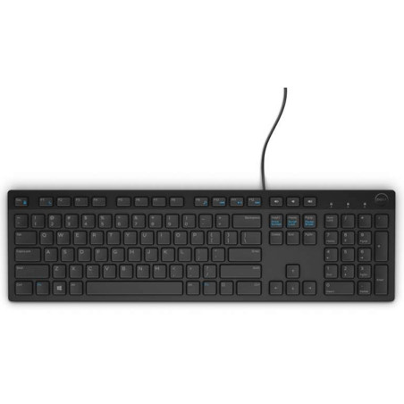 Dell | Keyboard | KB216 | Multimedia | Wired | NORD | Black