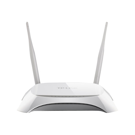 TP-LINK | 3G/4G Router | TL-MR3420 | 802.11n | 300 Mbit/s | 10/100 Mbit/s | Ethernet LAN (RJ-45) ports 4 | Mesh Support No | MU-MiMO No | 3G/4G via optional USB adapter | Antenna type 2xExternal | 1xUSB 2.0
