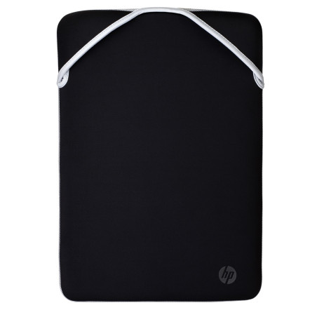 HP Reversible Protective 15.6-inch Silver Laptop Sleeve 15.6" Sleeve case Black, Silver