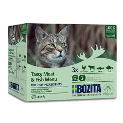 BOZITA Tasty meat & fish...