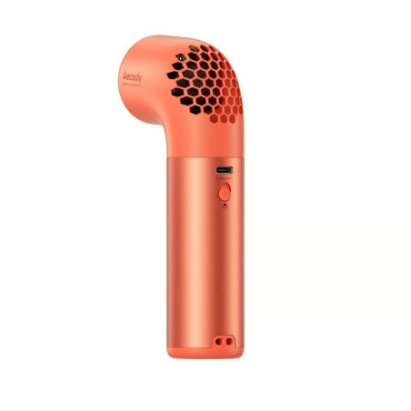AECOOLY Aero Ultra – High-Speed Handheld Fan, Orange