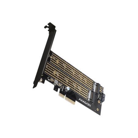 SSD ACC ADAPTER NVME/SATA/M.2/SP&LP PCEM2-D AXAGON