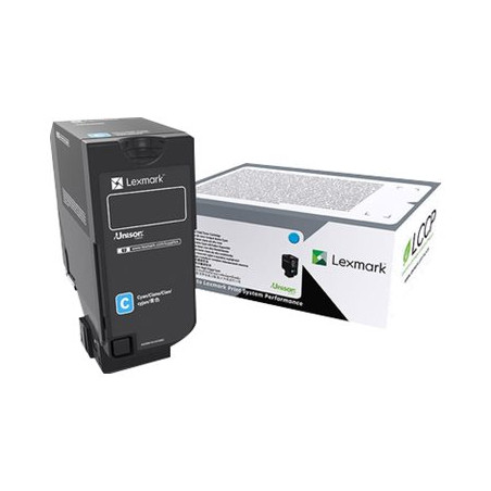 Lexmark CS72x Cyan Standard Yield Toner Cartridge | Lexmark 74C0S20 | CS720 Cyan Standard Yield Toner Cartridge | Cartridge | Cyan