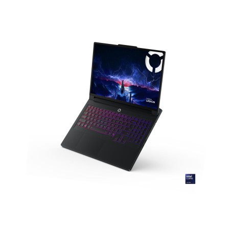 Lenovo Legion Pro 7 16IAX10H Intel | Eclipse Black | 16 " | OLED | WQXGA | 2560 x 1600 pixels | Glossy | Intel Core Ultra 9 | 290HX Plus | 64 (2x32GB) GB | CSODIMM DDR5 | Solid-state drive capacity 1000 GB | NVIDIA GeForce RTX 5080 | GDDR7 | 16 GB | Windows 11 Home | 802.11be | Bluetooth version 5.4 | Keyboard language English | Keyboard backlit | Warranty 24 month(s) | Battery warranty 12 month(s)