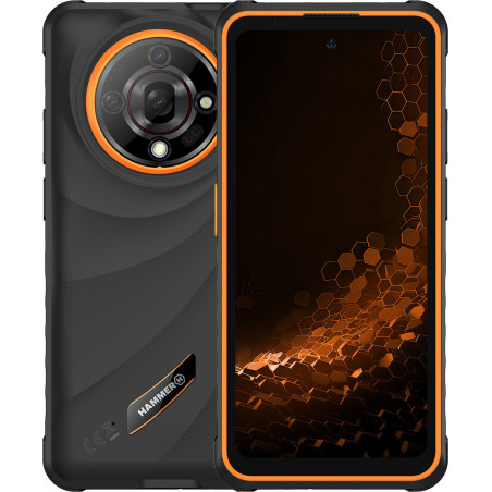 Hammer | Iron 6 | Black | 6.56 " | IPS | 1612 x 720 pixels | Mediatek | Internal RAM 6 GB | 128 GB | Dual SIM | 4G | Main camera resolution 48 MP | Android | 14 | 6050 mAh