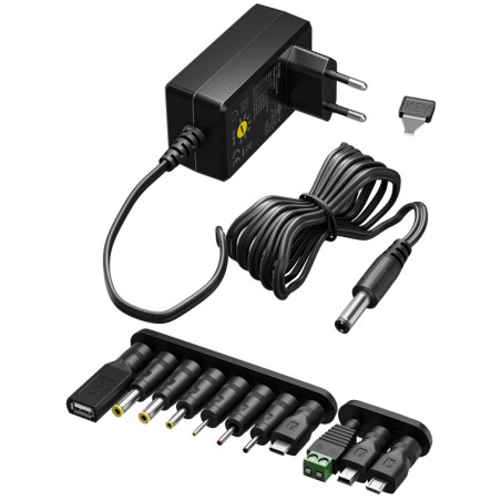 Goobay Universal Power Supply 3 V - 12 V, Max. 3.6 W