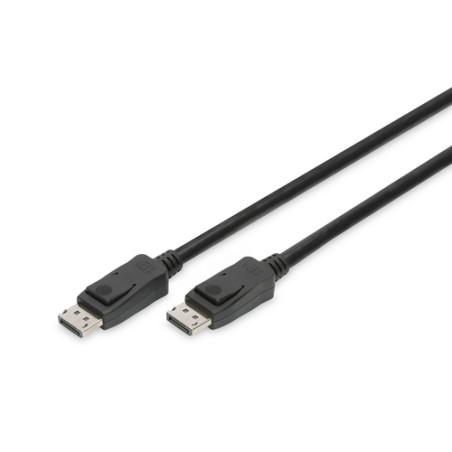 Digitus | DisplayPort Connection Cable | AK-340106-010-S | DisplayPort to DisplayPort DisplayPort Male (Version 1.3/1.4)