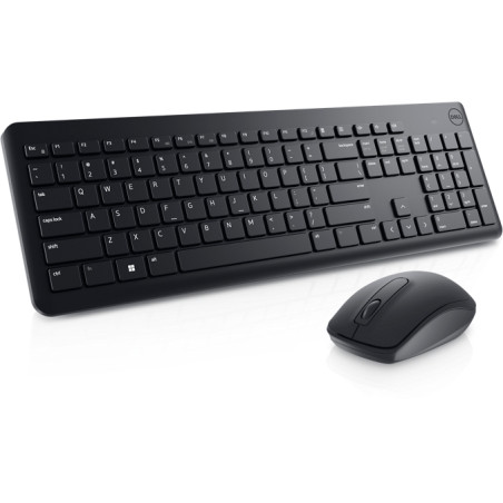 Dell | Keyboard and Mouse | KM3322W | Keyboard and Mouse Set | Wireless | Batteries included | Wireless connection | Russian | Black
