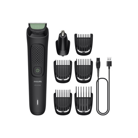 Philips Trimmer | MG3920/15 Series 3000 All-in-One | Cordless | Number of length steps 7 | Black