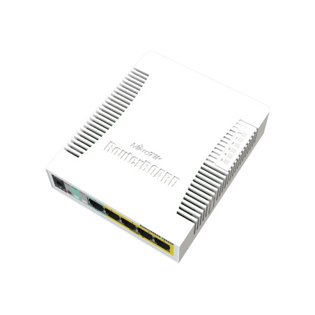 Switch|MIKROTIK|CSS106-1G-4P-1S|5x10Base-T / 100Base-TX / 1000Base-T|1xSFP|CSS106-1G-4P-1S