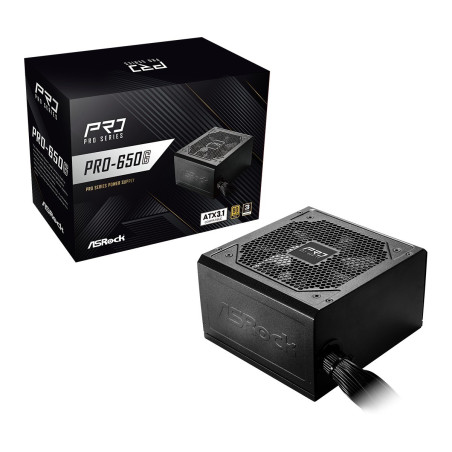 ASRock PRO-650G 650W 80 PLUS Gold power supply