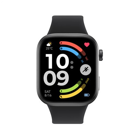 Xiaomi Watch 6 5.26 cm (2.07") AMOLED 46 mm Digital 432 x 514 pixels Touchscreen Black