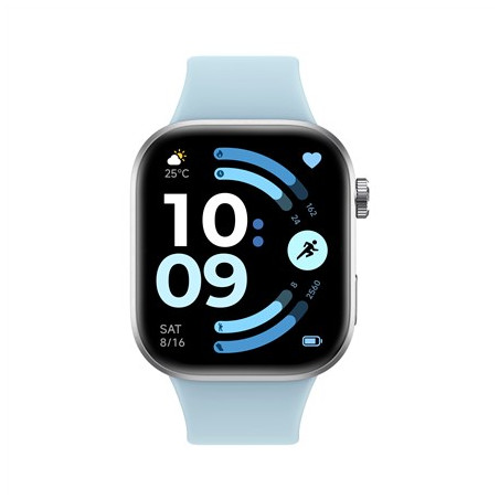 Xiaomi Redmi Watch 6 5.26 cm (2.07") AMOLED 46.5 mm Digital 432 x 514 pixels Touchscreen Blue GPS (satellite)