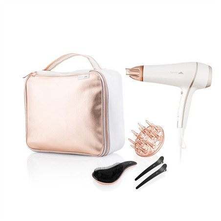 ETA | Hair Dryer | ETA732090010 Fenite gift set | 2400 W | Number of temperature settings 3 | Ionic function | Diffuser nozzle | White/Pink
