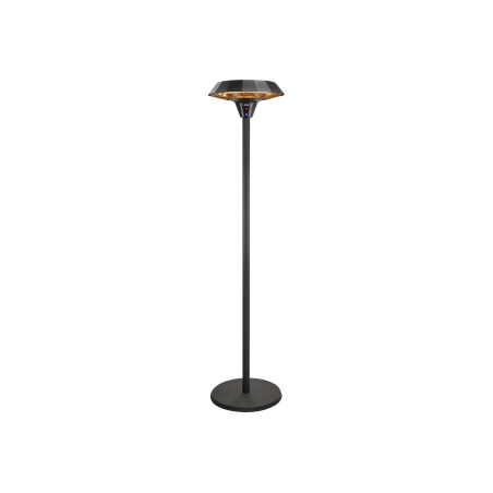 TunaBone | Electric Standing Infrared Patio Heater | TB2068S-01 | Patio heater | 2000 W | Number of power levels 3 | Suitable for rooms up to 20 m² | Black | IP45