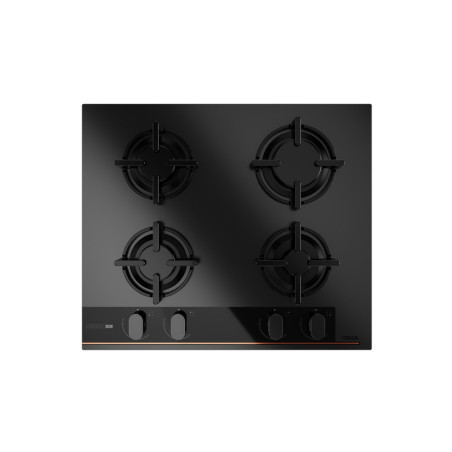 Teka GBC 64 Infinity G1 Black Built-in 60 cm Gas 4 zone(s)