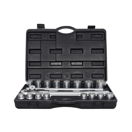 AWTOOLS ZESTAW KLUCZY NASADOWYCH 12KĄTNYCH 3/4" 21 ELE.