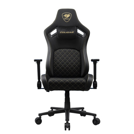 COUGAR CGR-DFF-GLB PC gaming chair Upholstered padded seat Black, Gold