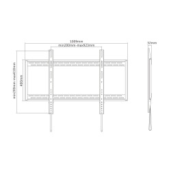 Equip 60"-100" Fixed Curved...