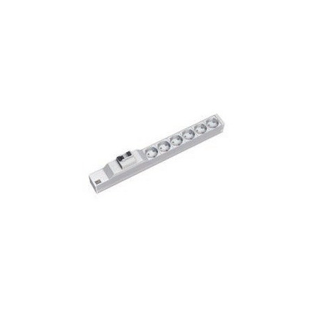 Bachmann 333.411 power distribution unit (PDU) 6 AC outlet(s) 1U Grey, Silver