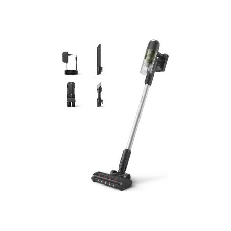 Philips 3000 series XC3033/01 stick vacuum/electric broom Battery Dry Cyclonic Bagless Black, Green