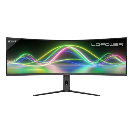 LC-Power LC-M49QCK computer monitor 124.5 cm (49") 5120 x 1440 pixels Dual QHD LCD Black