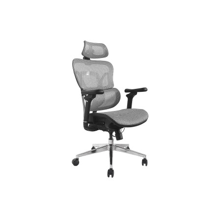 Equip Ergonomic Premium Office Chair with Headrest and Armrests, Grey
