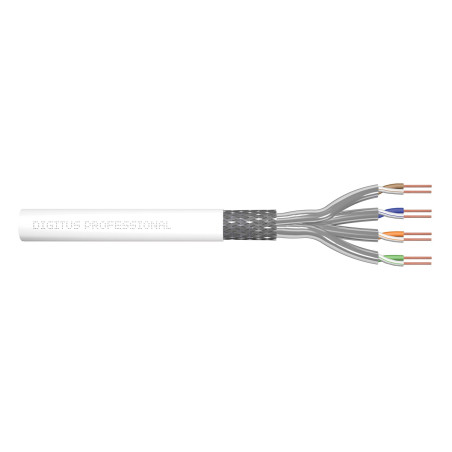 Digitus CAT 7 S/FTP data cable - installation cable, 305 m, simplex, Dca-s1a, d0, a1