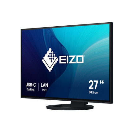 EIZO FlexScan EV2795-BK computer monitor 68.6 cm (27") 2560 x 1440 pixels Quad HD LCD Black