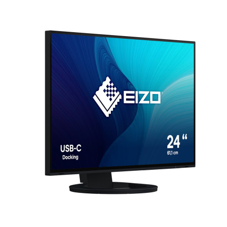 EIZO FlexScan EV2485-BK computer monitor 61.2 cm (24.1") 1920 x 1200 pixels WUXGA LCD Black