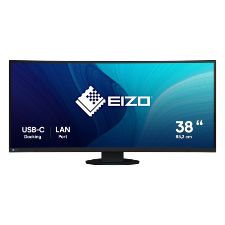 EIZO FlexScan EV3895-BK computer monitor 95.2 cm (37.5") 3840 x 1600 pixels UltraWide Quad HD+ LCD Black