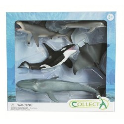 Pack of 5 marine animals in...