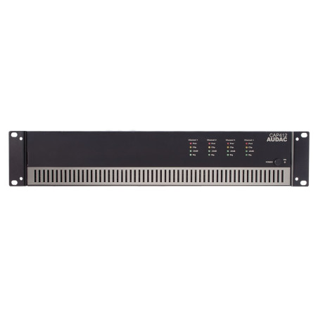 Audac CAP412 four-channel power amplifier 4 x 120 W 100V