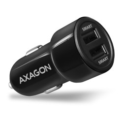 AXAGON Dual car charger,...