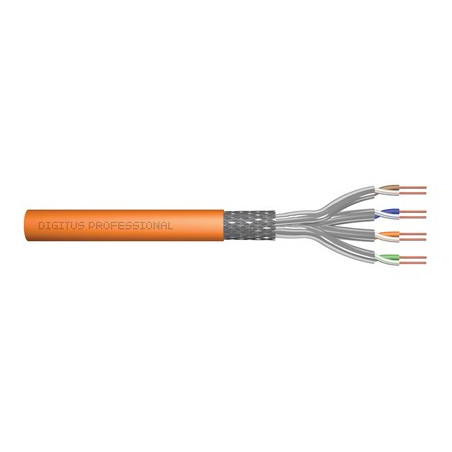 Digitus CAT 7 S/FTP data cable - installation cable, 1000 m, simplex, Dca-s2, d1, a1