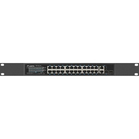 Lanberg Switch 24X 100MB DSP+/2X Combo Rack 19" 360W V2