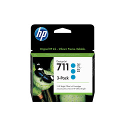 HP 711 3-pack 29-ml Cyan...