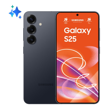 Samsung Galaxy S25 SM-S931B/DS 15.8 cm (6.2") Dual SIM Android 15 5G USB Type-C 12 GB 512 GB 4000 mAh Black