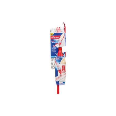 Vileda 1-2 Spray MAX spray mop Red, White