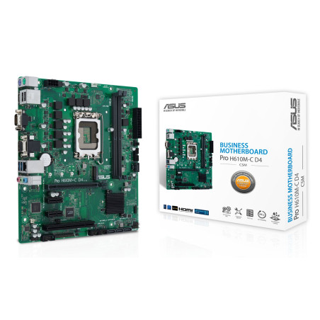 ASUS PRO H610M-C D4-CSM Intel H610 LGA 1700 micro ATX