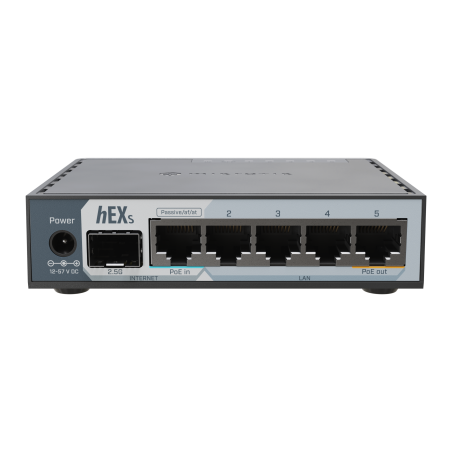 NET ROUTER/SWITCH 5PORT 1000M/HEX S E60IUGS MIKROTIK