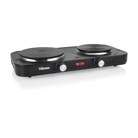 Tristar Table Hob | KP-6152 | Number of burners/cooking zones 2 | Electric | Black