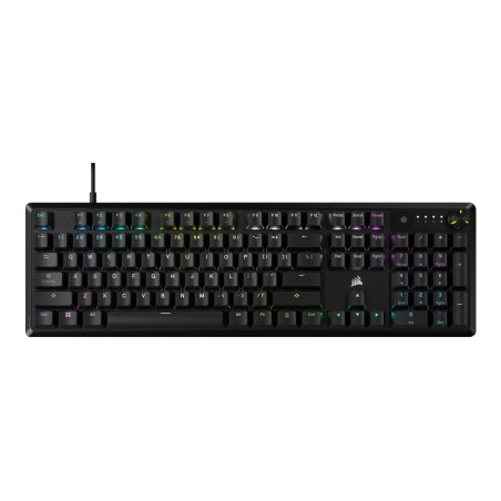Corsair | Mechanical Gaming Keyboard | K70 CORE RGB | Gaming keyboard | Wired | N/A | RED | Black
