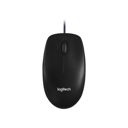 MOUSE USB OPTICAL M100/BLACK 910-006652 LOGITECH