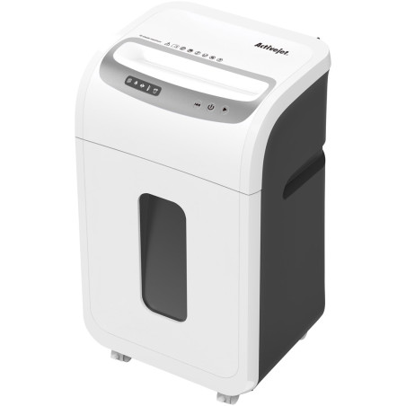 Shredder Activejet ASH-1602M, P-5, 28 l, 2x14 mm shreds, white
