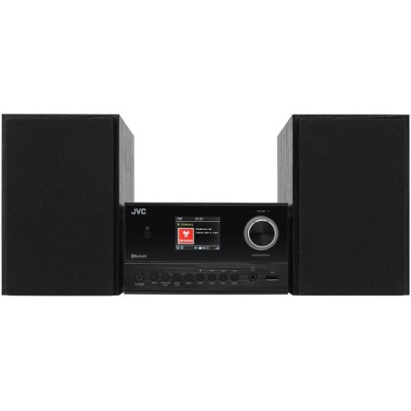 JVC UX-E225B Mini hi-fi system Black